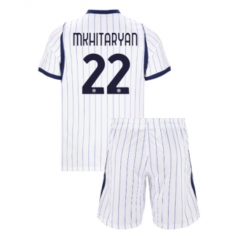 Inter Milan Henrikh Mkhitaryan #22 Maglia Gara Trasferta Repliche 2026-27 Bambino Maniche Corte